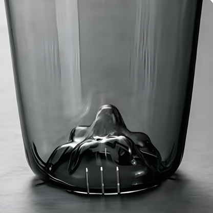 Tasse à thé en verre avec infuseur