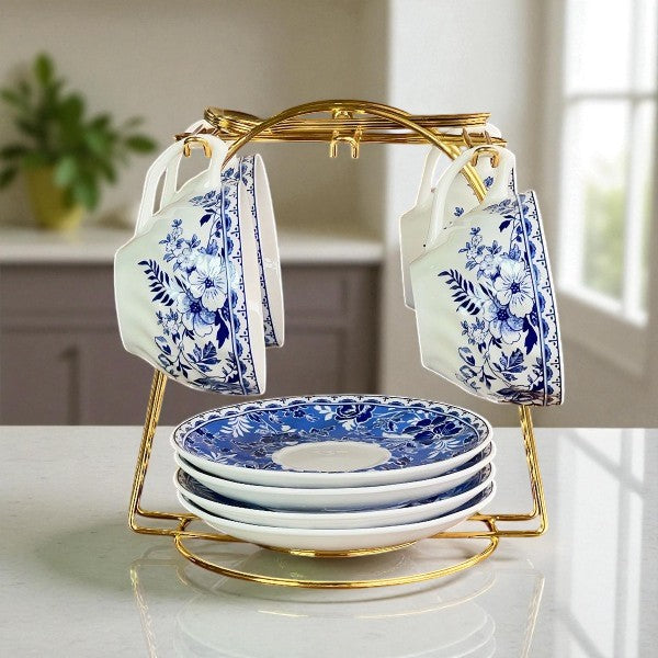 Théière chic anglaise en verre avec infuseur