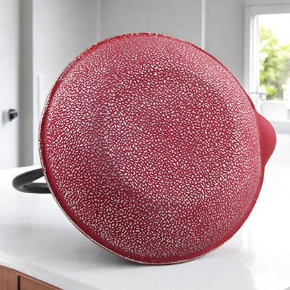 Théière en fonte rouge – Rouge passion vintage