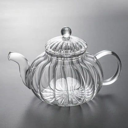 Théière en verre soufflé – L’art vivant du thé