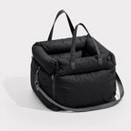 Siège auto imperméable pour chien avec système LATCH, laisse de sécurité et lit de voyage extensible