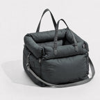 Siège auto imperméable pour chien avec système LATCH, laisse de sécurité et lit de voyage extensible