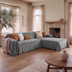 Waterproof Sofa Cover with Non-Slip Bottom for Pets and Sectional Sofas
