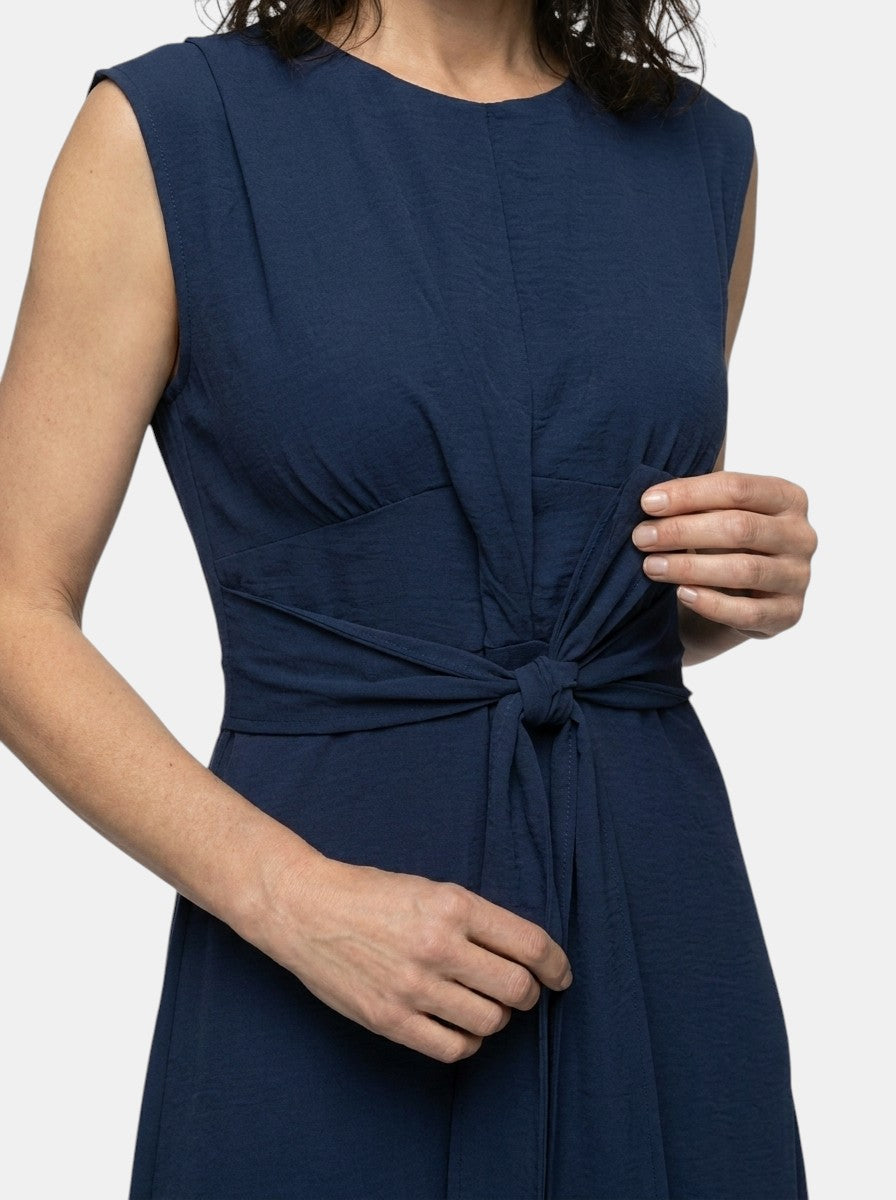 Womens A-Line Midi Dress | Elegant Sleeveless Design for All-Season Wear 17