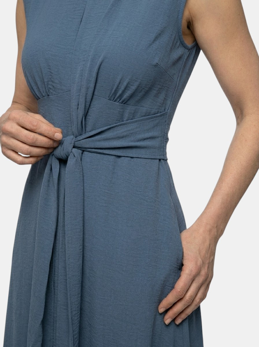 Womens A-Line Midi Dress | Elegant Sleeveless Design for All-Season Wear 7