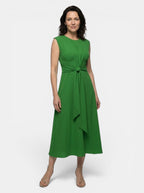 Womens A-Line Midi Dress | Elegant Sleeveless Design for All-Season Wear 2
