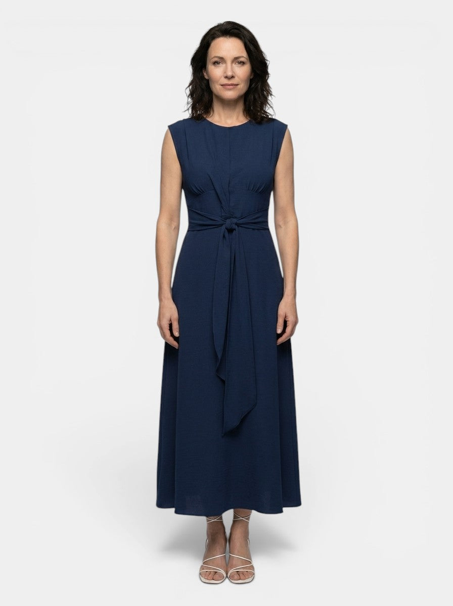 Womens A-Line Midi Dress | Elegant Sleeveless Design for All-Season Wear 16