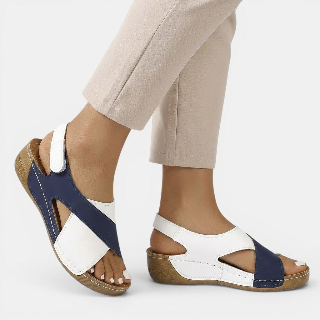 Sandalias de tela ajustables para mujer | Calzado veraniego cómodo y elegante