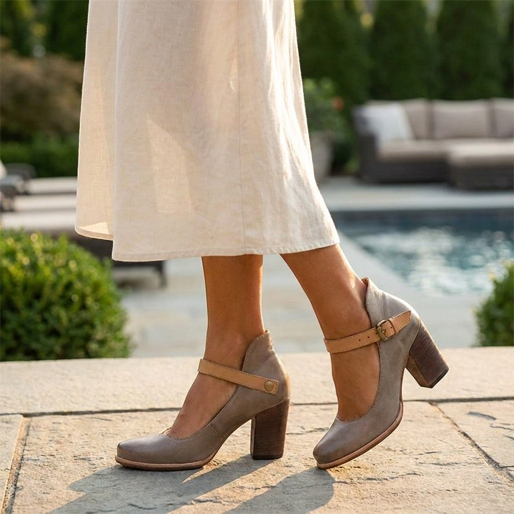 Womens Adjustable Strappy High Heel Sandals | Elegant Comfortable Summer Footwear 1