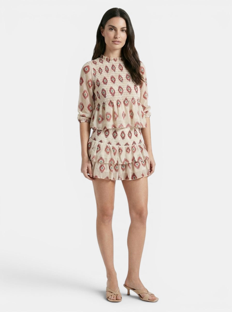 Robe A-Line respirante pour femme | Tenue élégante d'invitée de mariage d'inspiration vintage