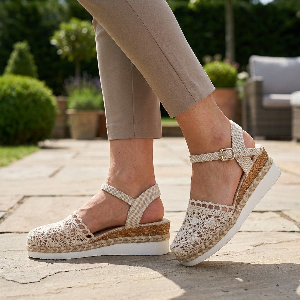 Womens Breathable Adjustable Sandals | Comfortable Orthopedic Summer Footwear 1