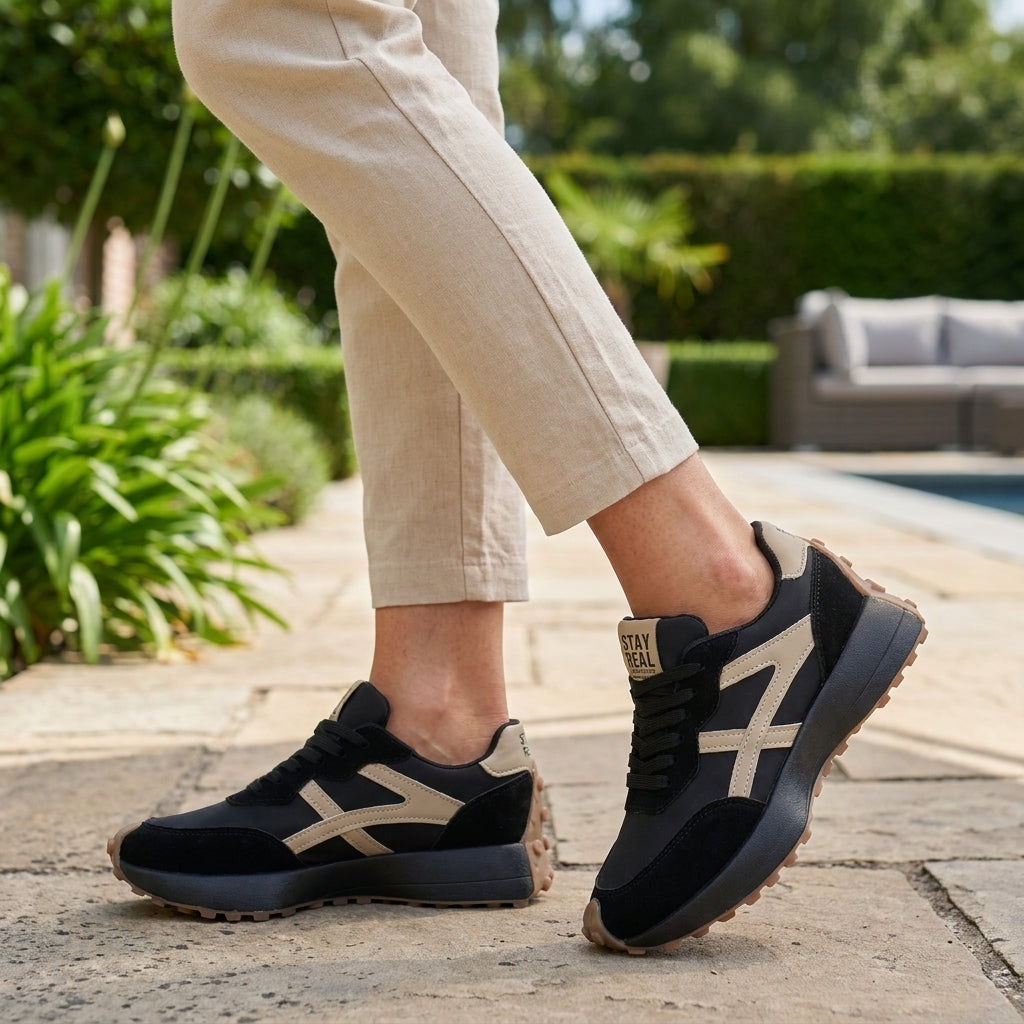 Sneakers ortopediche da donna in tessuto traspirante | Scarpe comode, eleganti e di supporto
