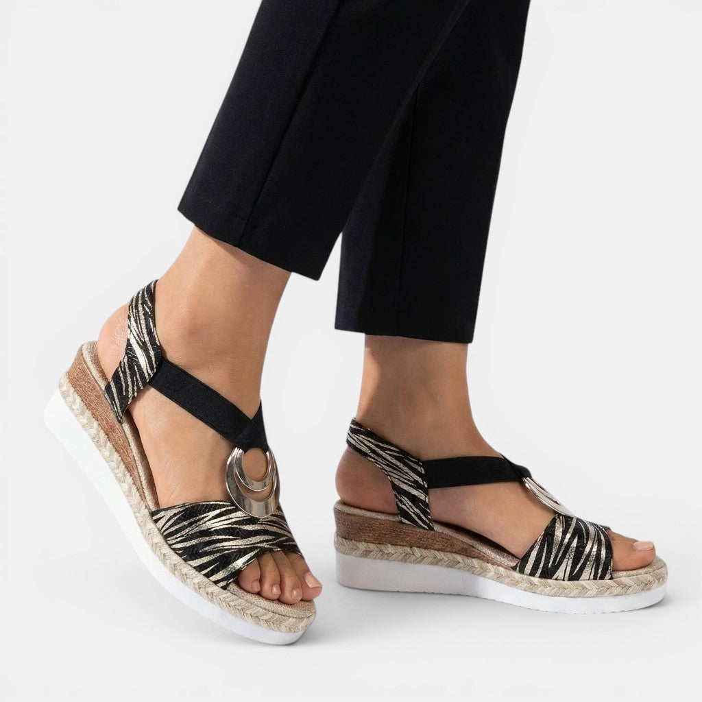Womens Breathable Fabric Sandals | Comfortable Adjustable Orthopedic Footwear 4