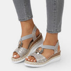Womens Breathable Fabric Sandals | Comfortable Adjustable Orthopedic Footwear 3