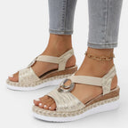 Womens Breathable Fabric Sandals | Comfortable Adjustable Orthopedic Footwear 5