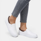 Womens Breathable Fabric Slip-On Shoes | Chic Casual Comfort Footwear 7