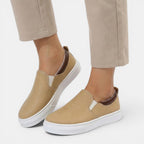 Womens Breathable Fabric Slip-On Shoes | Chic Casual Comfort Footwear 5