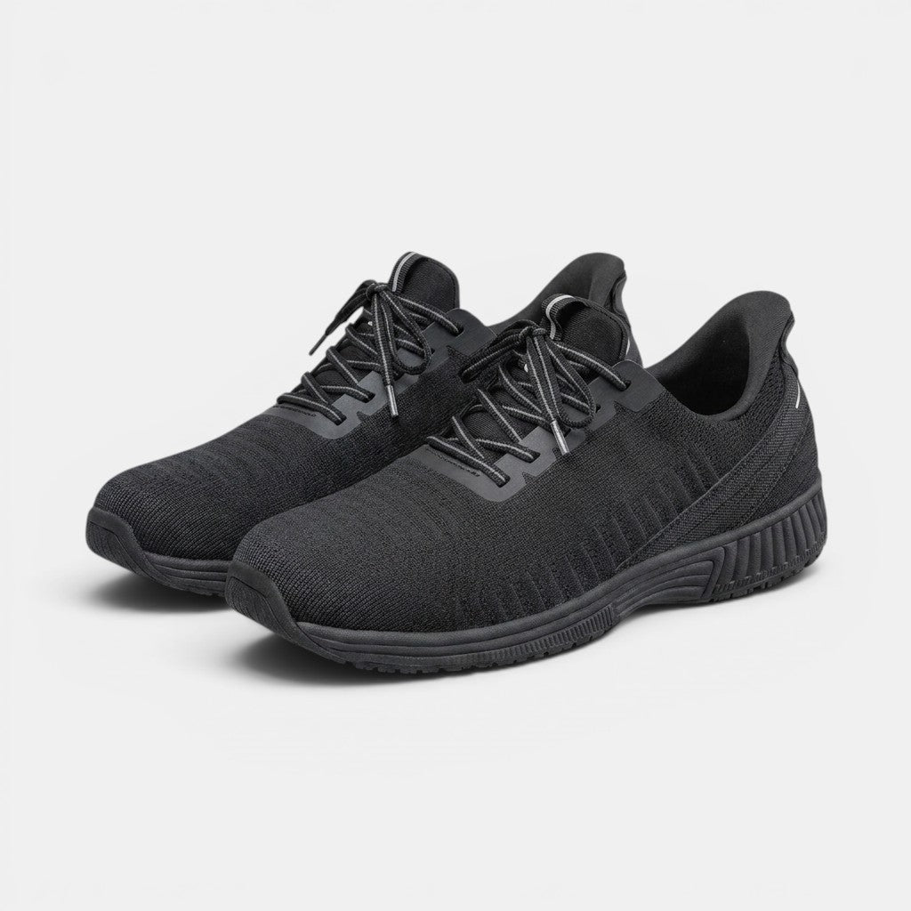 Unisex Breathable Knit Slip-On Sneakers | Comfortable Orthopedic Walking Shoes