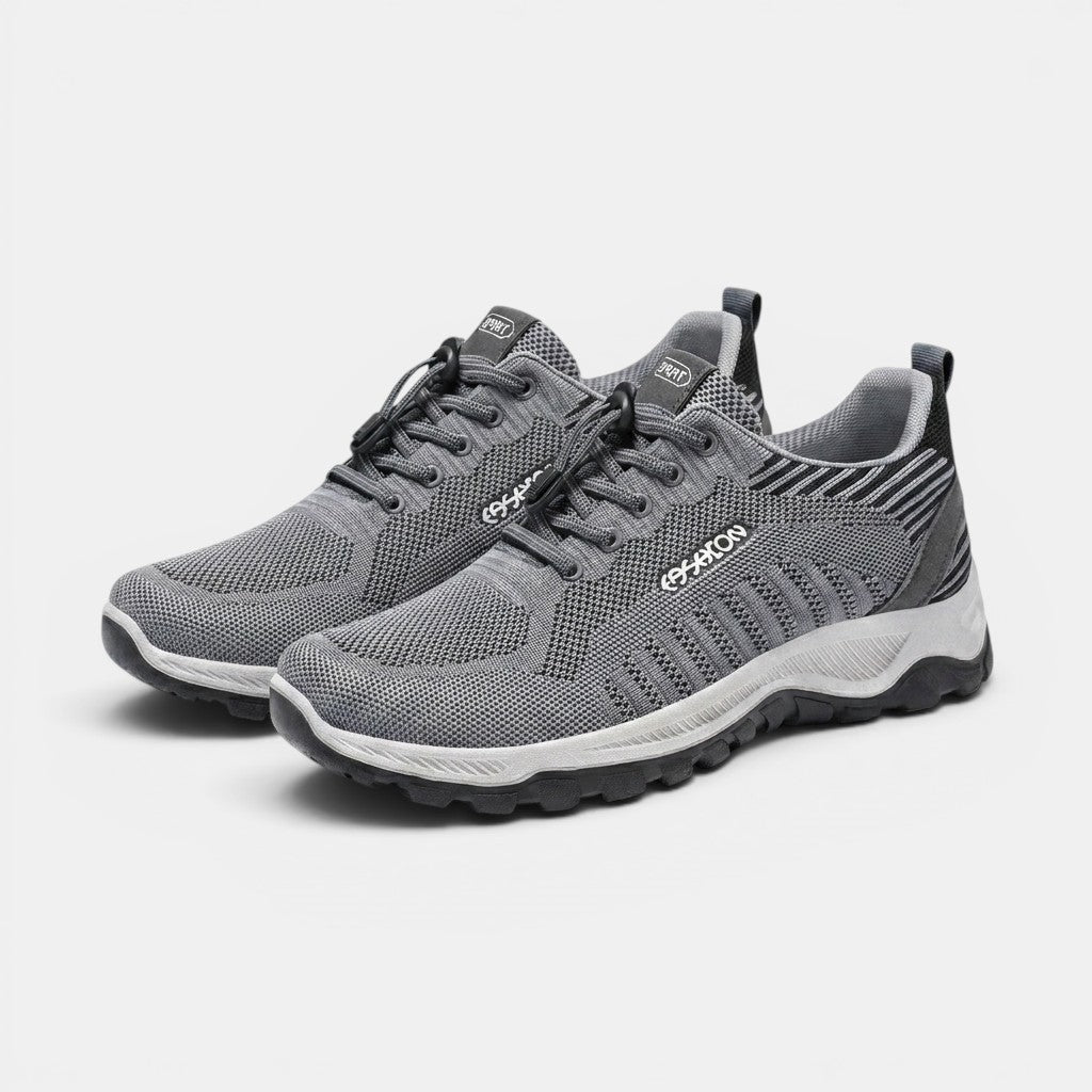 Unisex Breathable Knit Slip-On Sneakers | Comfortable Orthopedic Walking Shoes