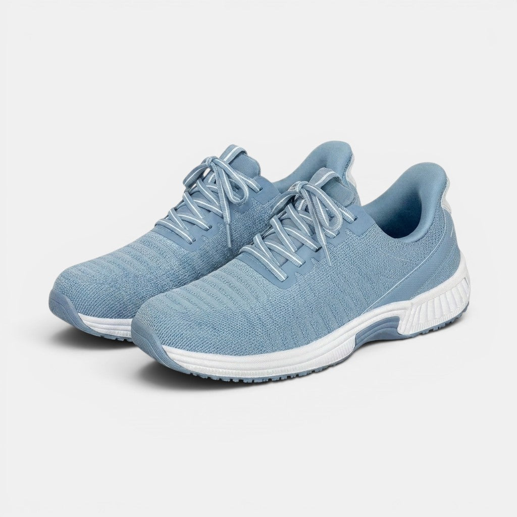Unisex Breathable Knit Slip-On Sneakers | Comfortable Orthopedic Walking Shoes