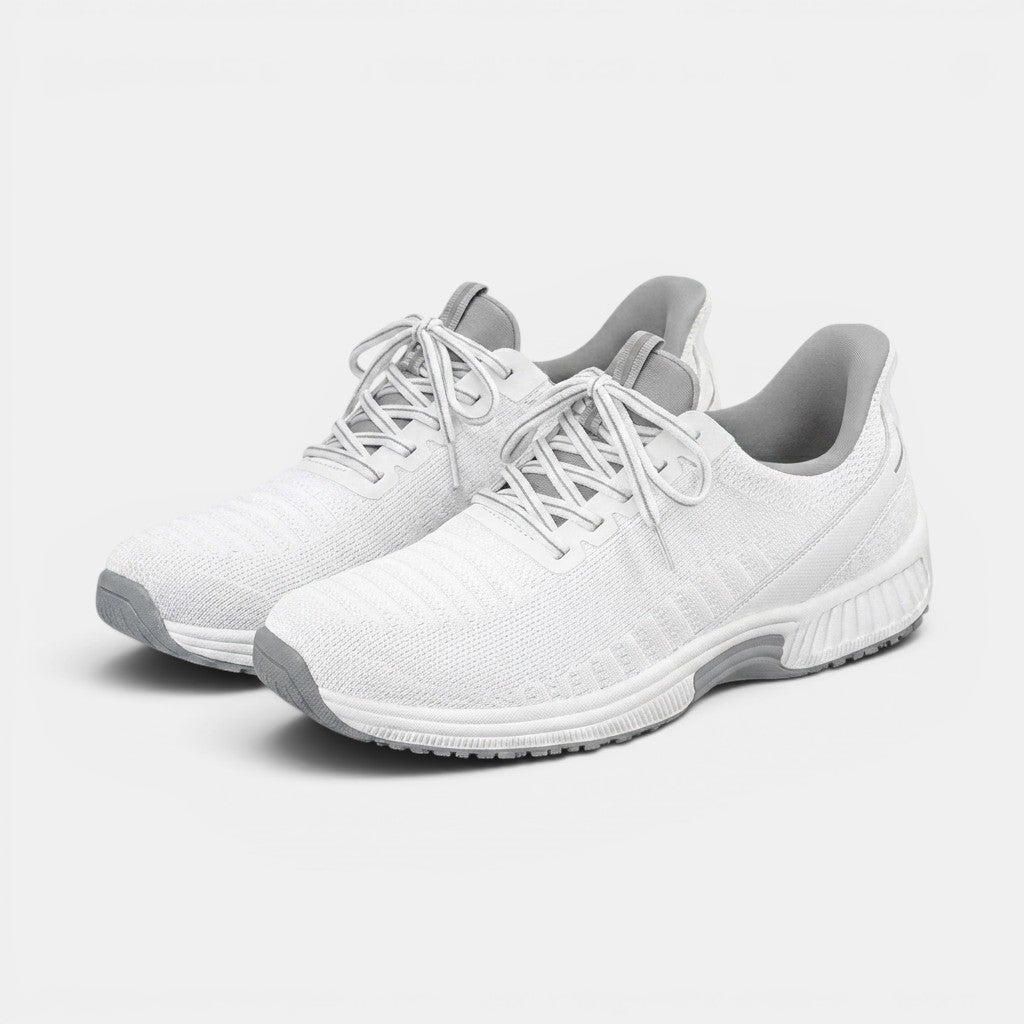 Unisex Breathable Knit Slip-On Sneakers | Comfortable Orthopedic Walking Shoes