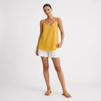 Womens Breathable Linen Tank Top | Relaxed Fit Spring & Summer Essential 12