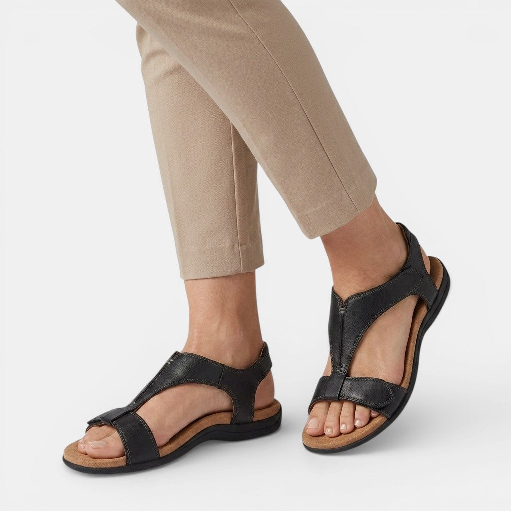 Womens Cushioned Orthopedic Sandals | Elegant Arch Support Summer Footwear 8