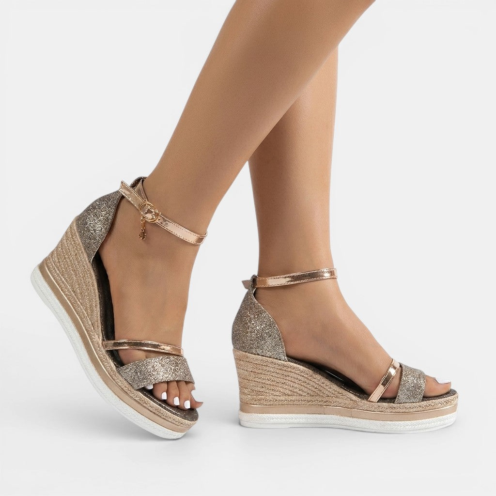 Sandalias ortopédicas acolchonadas para mujer | Zapatos elegantes y cómodos con soporte
