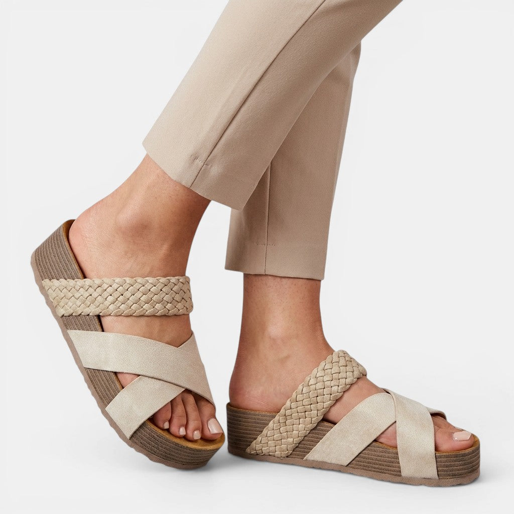Women's Cushioned Sandals | Lightweight Orthopedic Comfort Footwear | Adjustable Secure Fit
