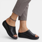 Womens Cushioned Synthetic Slide Sandals | Elegant Comfortable Summer Footwear 3