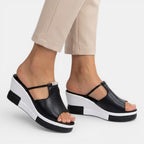 Womens Cushioned Wedge Sandals | Elegant Orthopedic Supportive Footwear 4