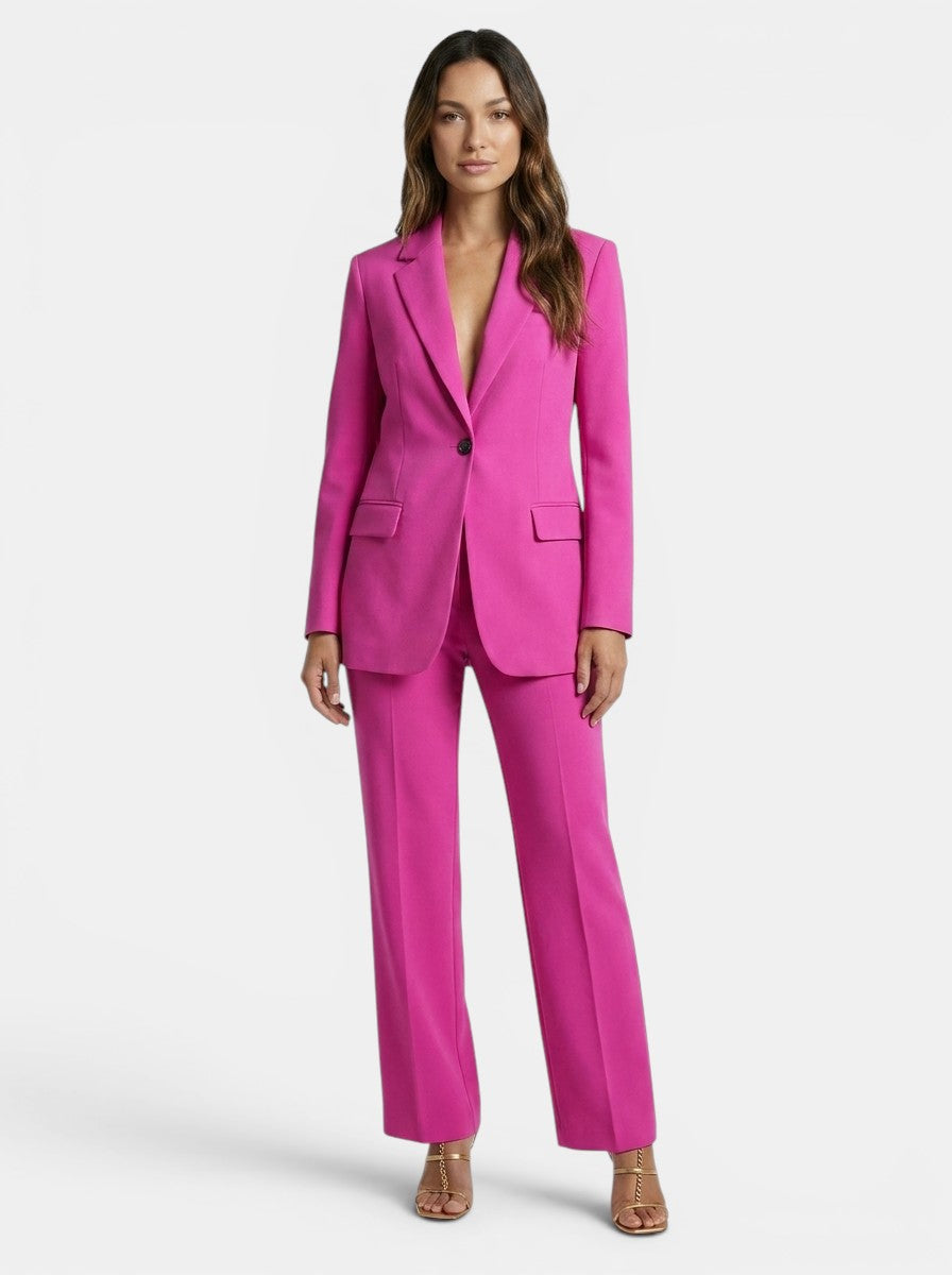 Completo Donna Elegante con Blazer e Pantaloni a Gamba Larga | Completo Pantaloni alla Moda per Tutte le Stagioni