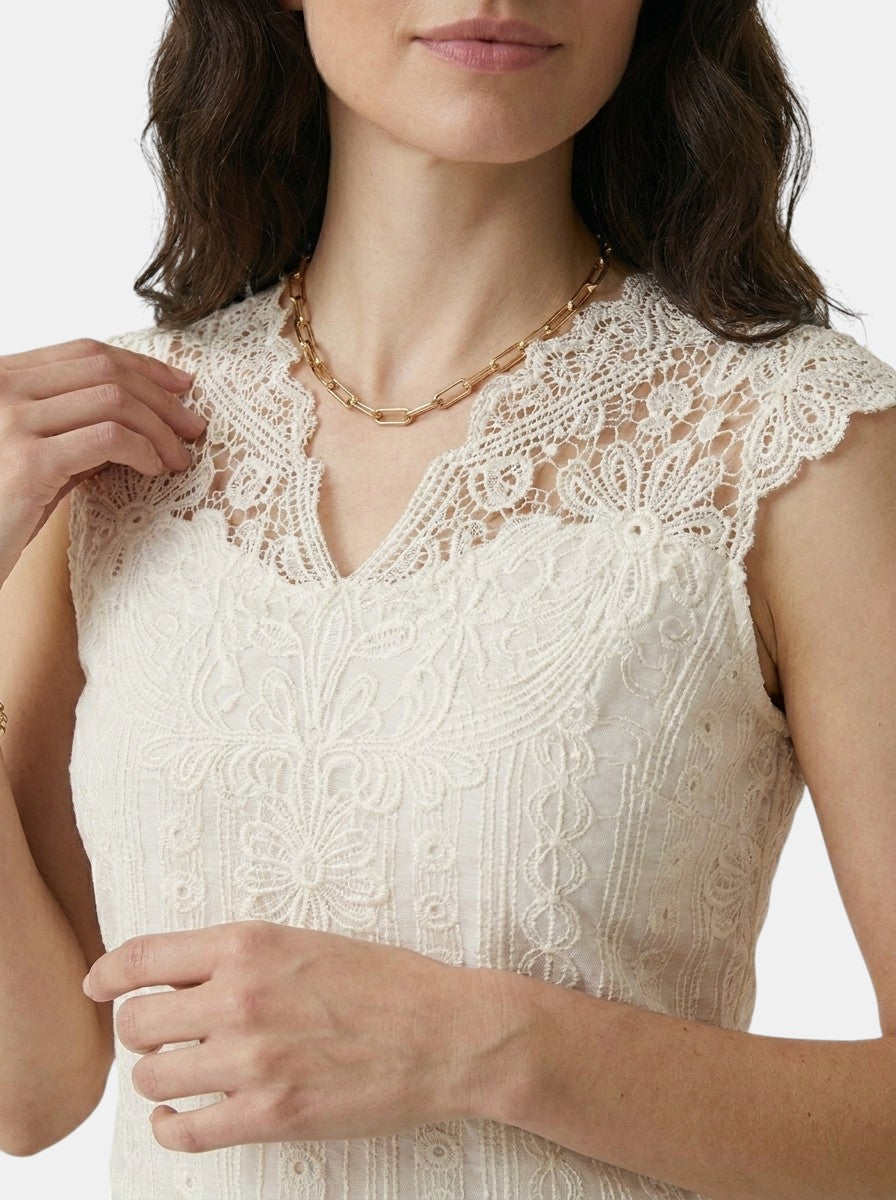 Womens Elegant Embroidered V-Neck Top | Relaxed Fit Smart-Casual Blouse for Spring Summer 6
