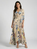 Women's Elegant Fabric Maxi Dress | Flattering Timeless Evening Wear