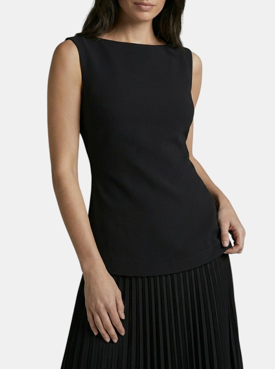 Robe longue plissée élégante pour femme | Robe de soirée d'été chic sans manches