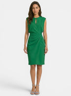 Women's Elegant Solid Dress | Flattering Versatile Formal Style