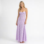 Robe Maxi Élégante Blanche à Bretelles pour Femme | Robe de Soirée Sophistiquée