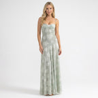 Robe Maxi Élégante Blanche à Bretelles pour Femme | Robe de Soirée Sophistiquée