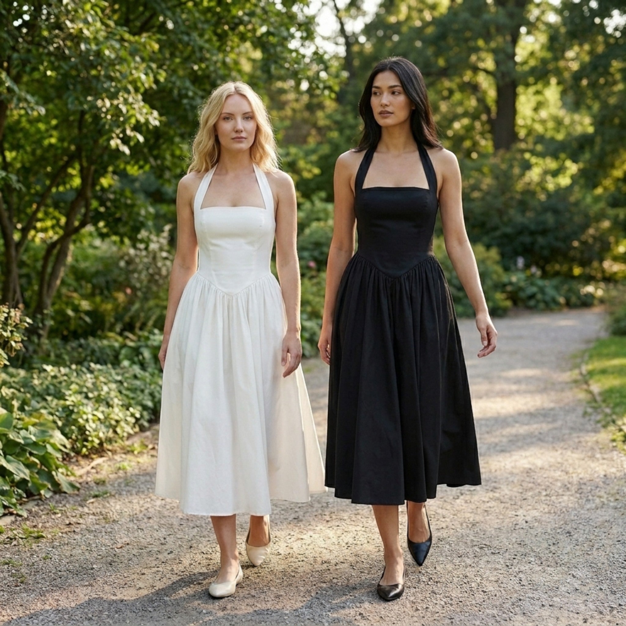 Robe midi à fleurs pour femmes | Robe de cocktail d'été élégante pour occasions spéciales