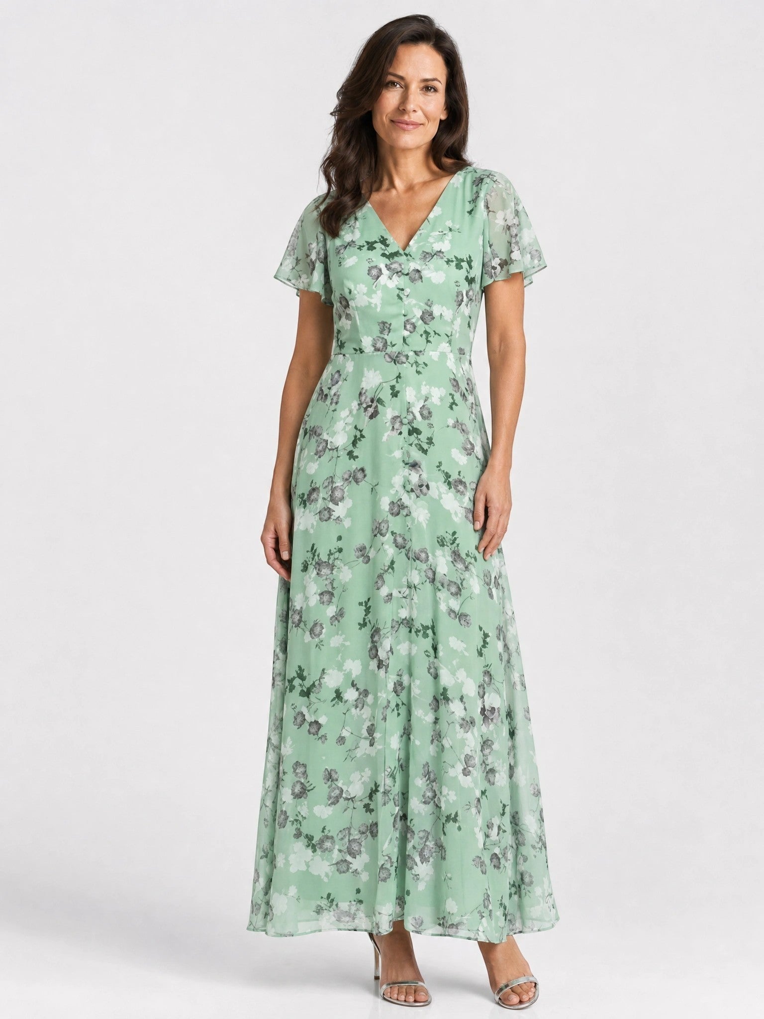 Women's Floral Print Maxi Dress | Lightweight Flowing Summer Style