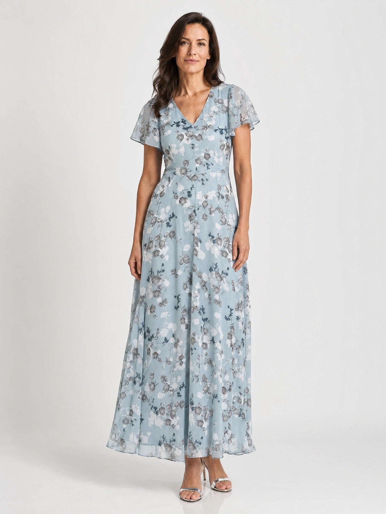 Women's Floral Print Maxi Dress | Lightweight Flowing Summer Style