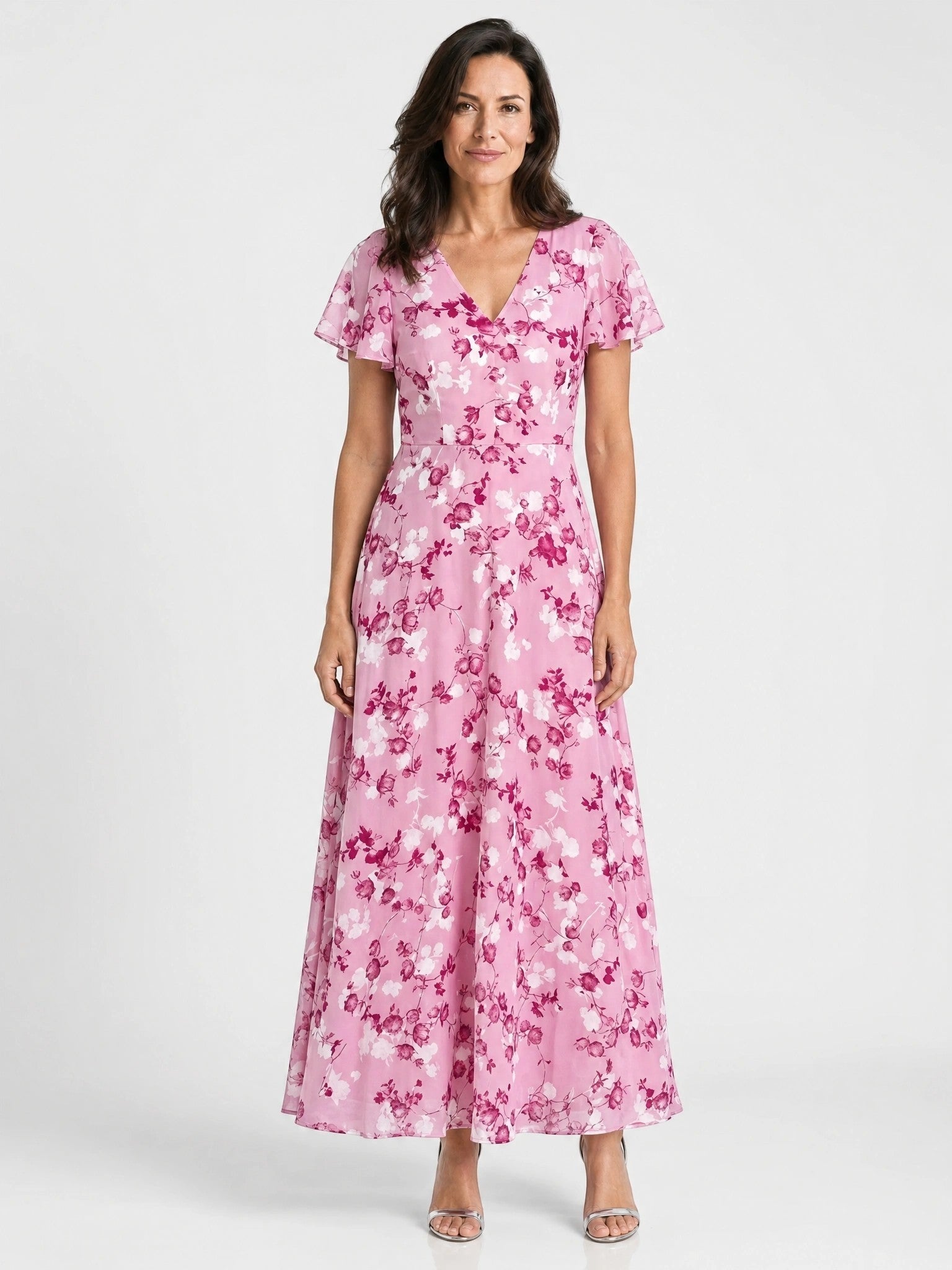 Women's Floral Print Maxi Dress | Lightweight Flowing Summer Style