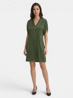 Women's Flowy Fabric Maxi Dress | Elegant Tummy-Hiding Summer Dress