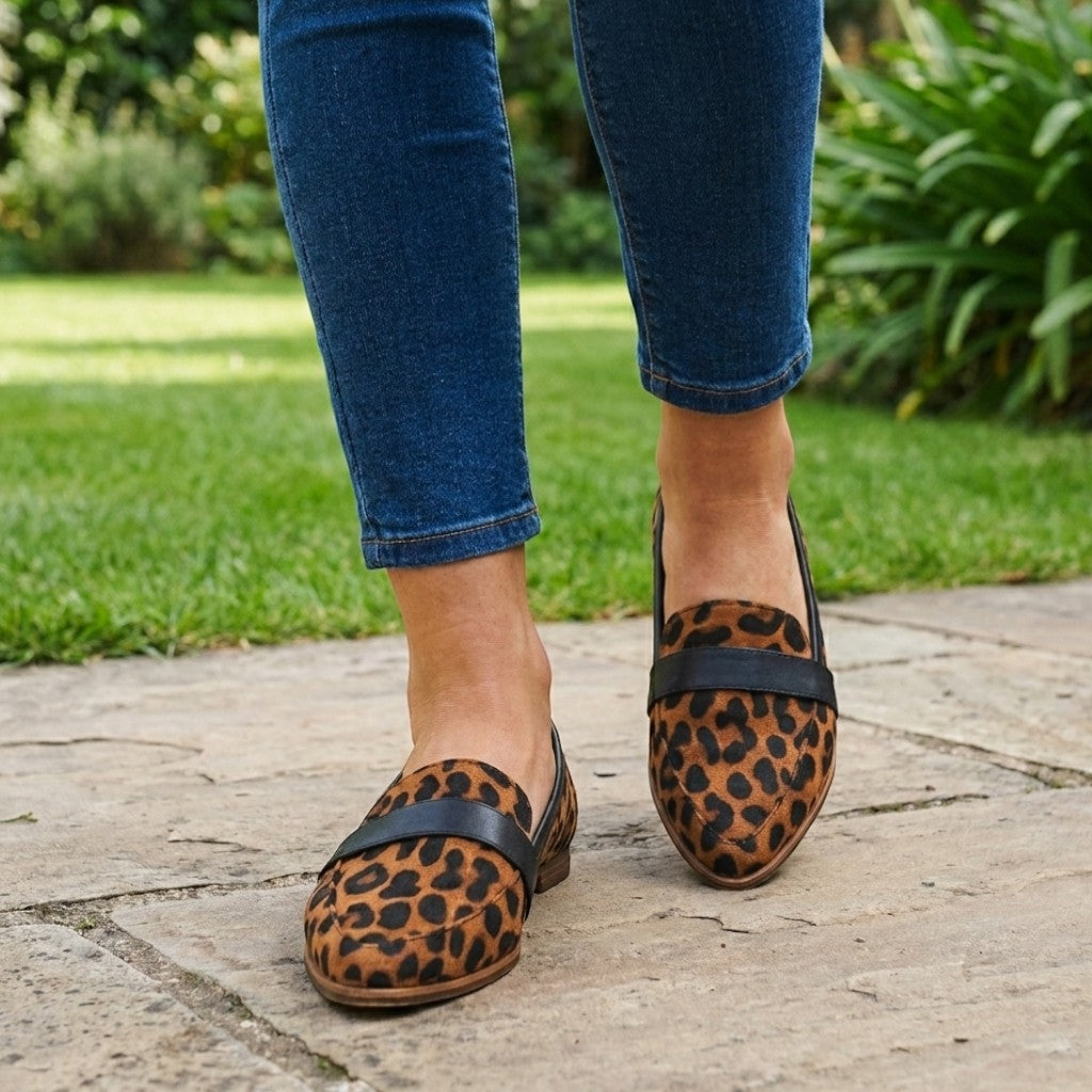 Womens Leather Loafers | Comfortable Sleek Everyday Shoes 1