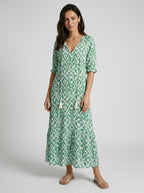 Women's Lightweight Bohemian Maxi Dress | Elegant Vintage Summer Style