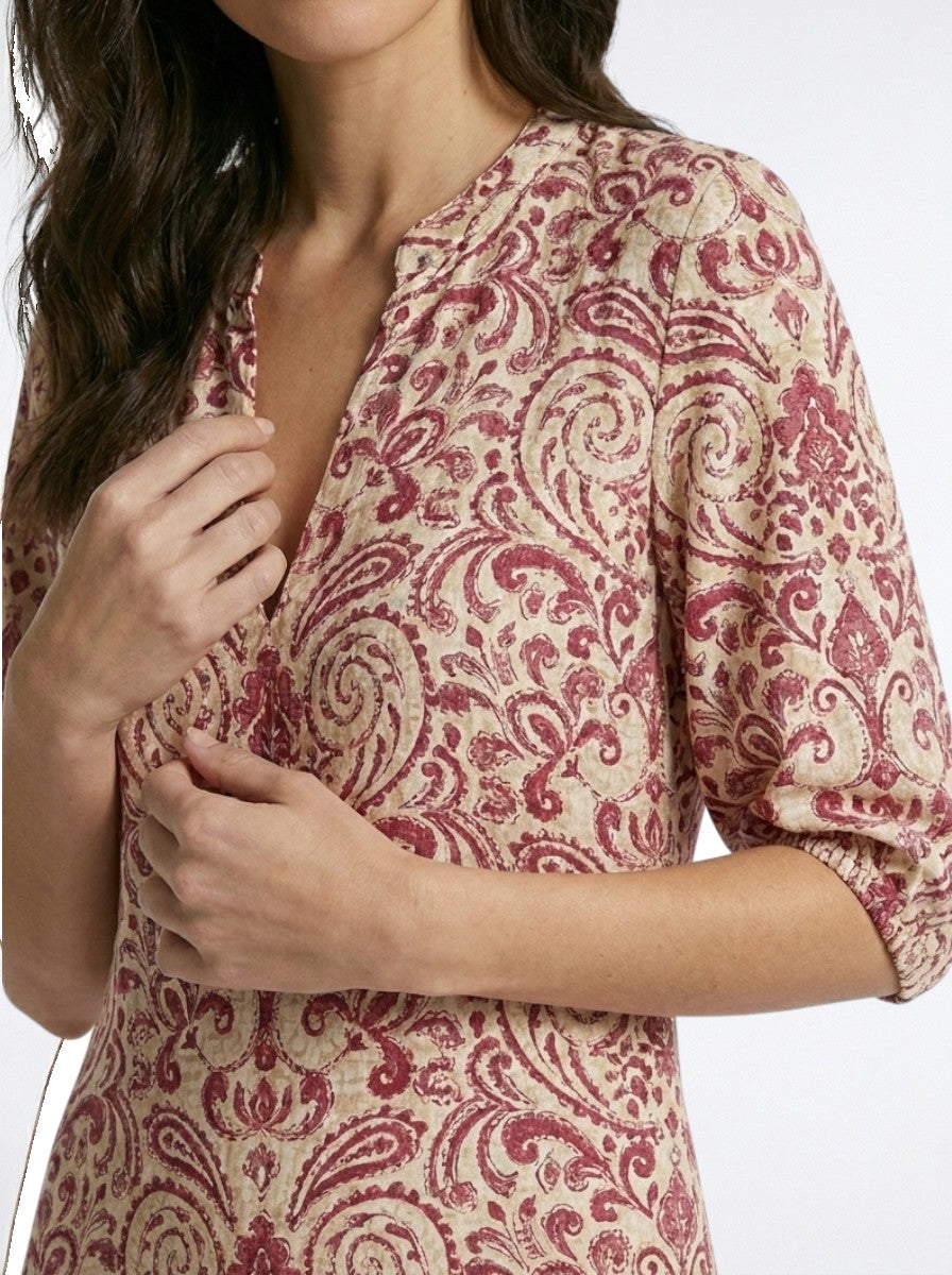 Robe longue bohème légère pour femme | Style estival vintage élégant