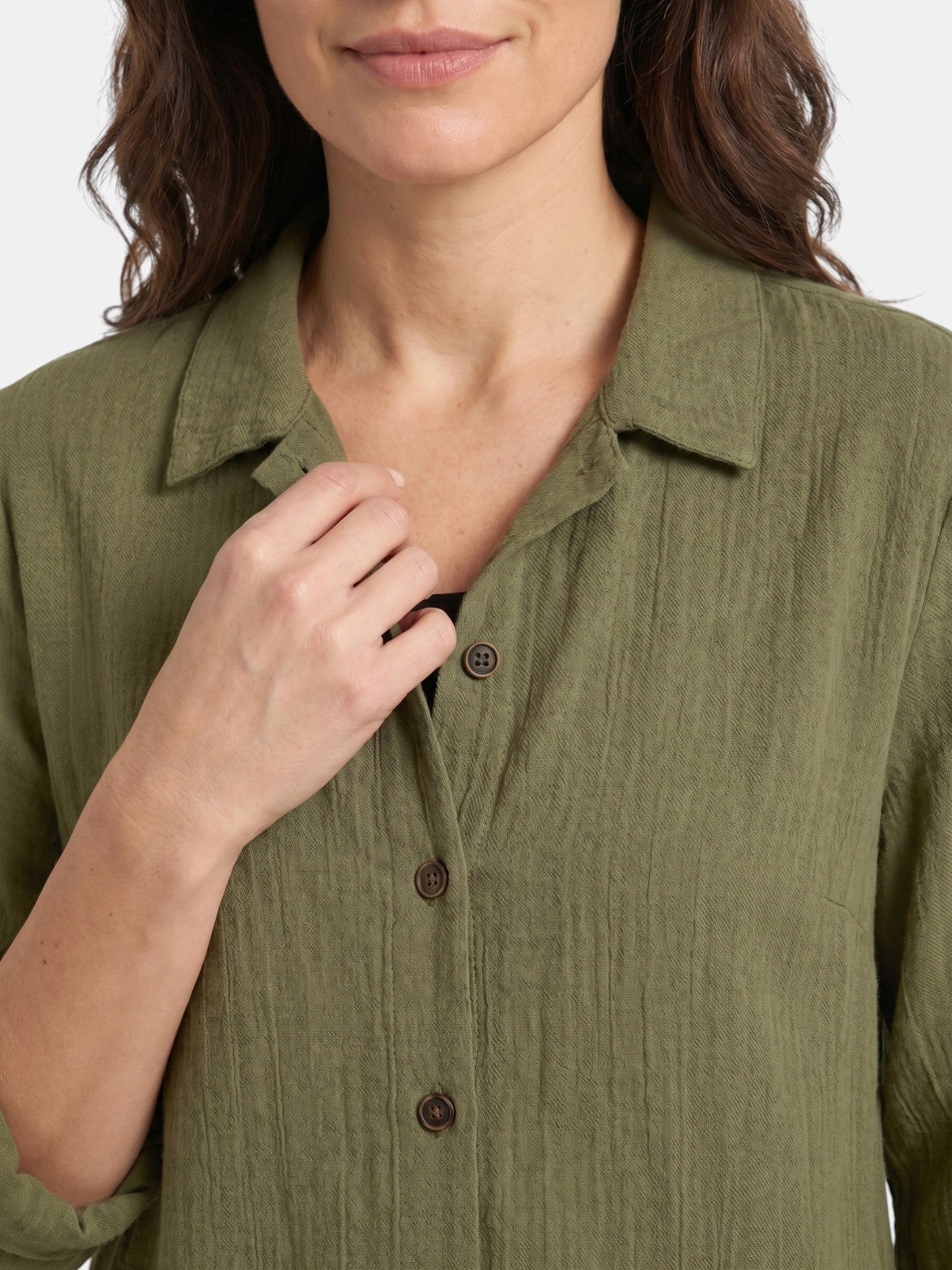 Camiseta sin mangas ligera para mujer de mezcla de algodón | Capa casual y relajada para el verano