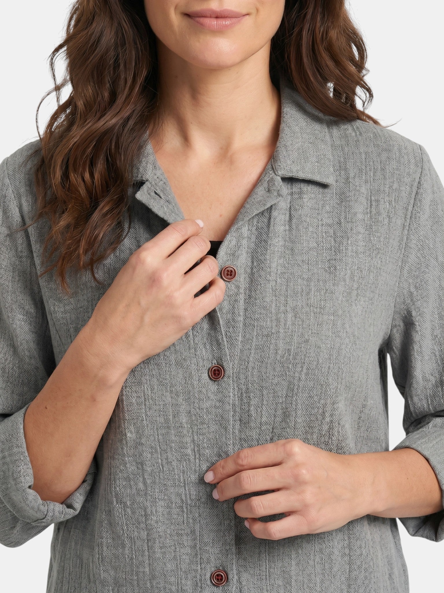 Camiseta sin mangas ligera para mujer de mezcla de algodón | Capa casual y relajada para el verano