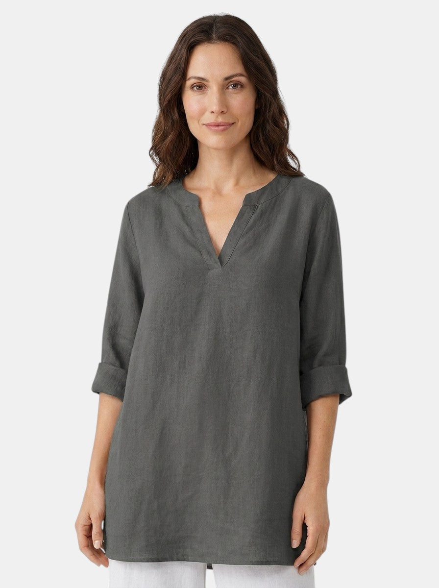 Canotta leggera da donna in misto cotone | Maglietta estiva a vestibilità comoda