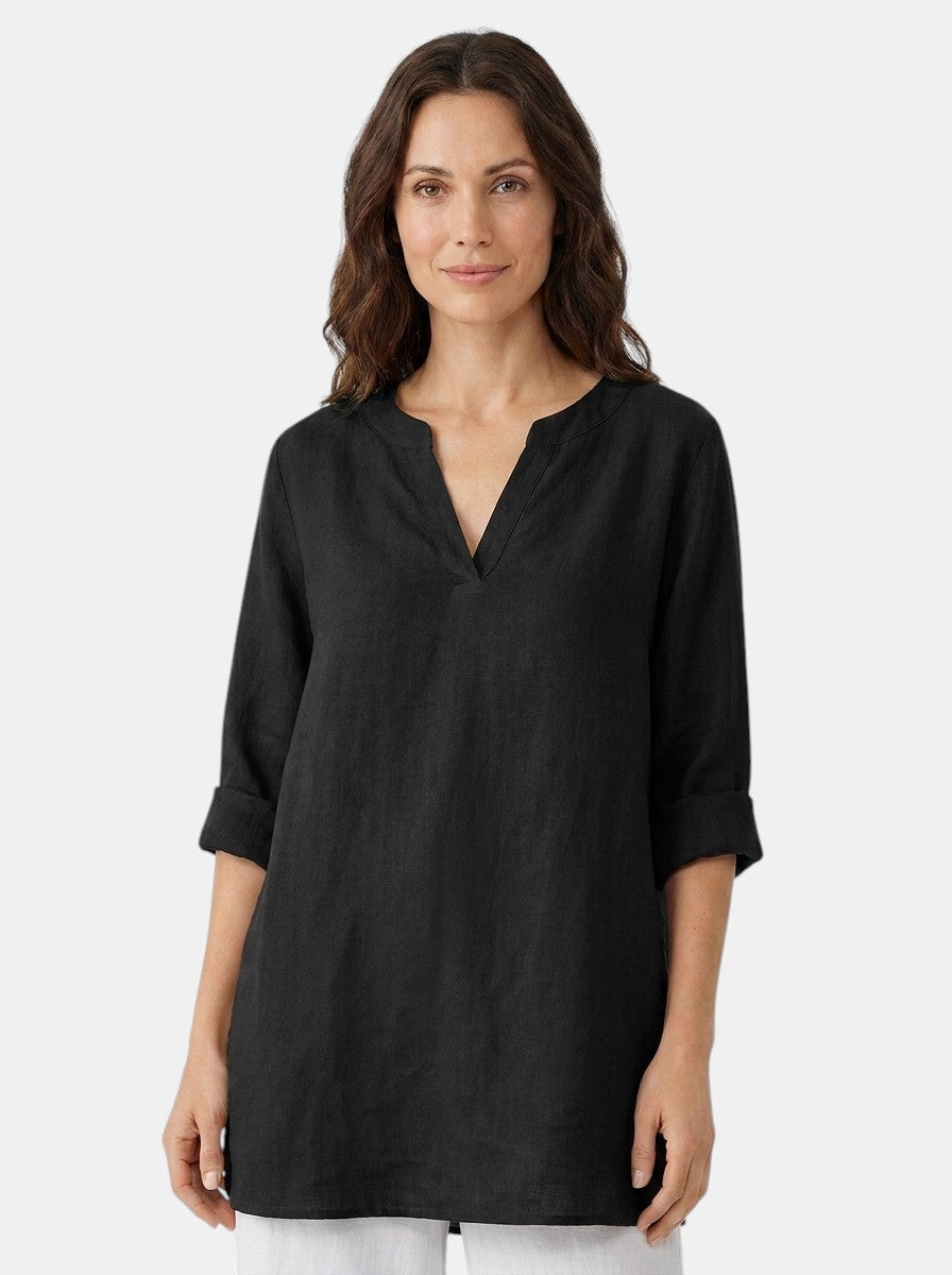 Canotta leggera da donna in misto cotone | Maglietta estiva a vestibilità comoda